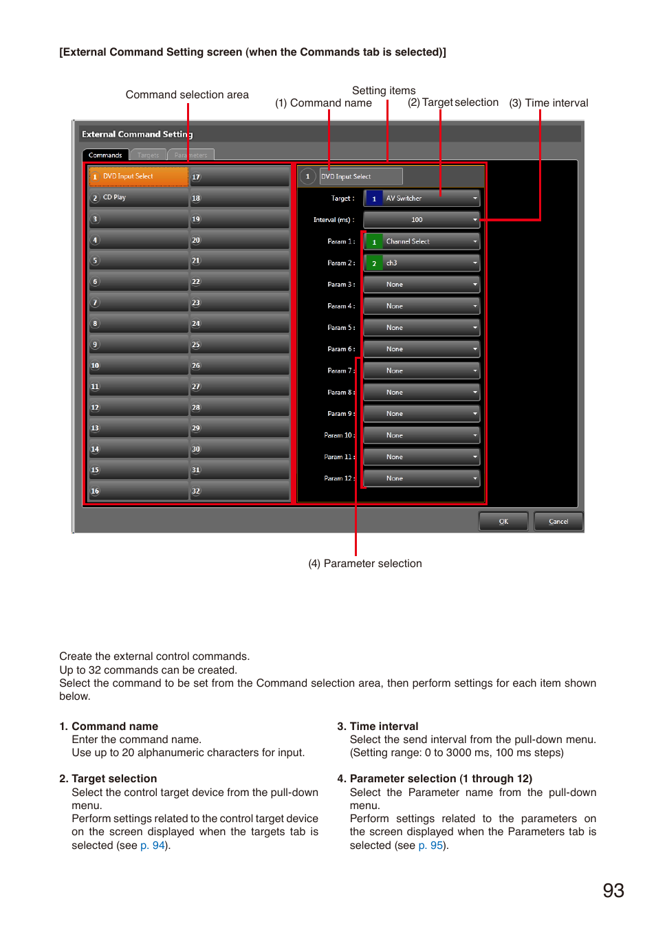 P. 93 | Toa M-864D Ver.2.2.0 User Manual | Page 93 / 131