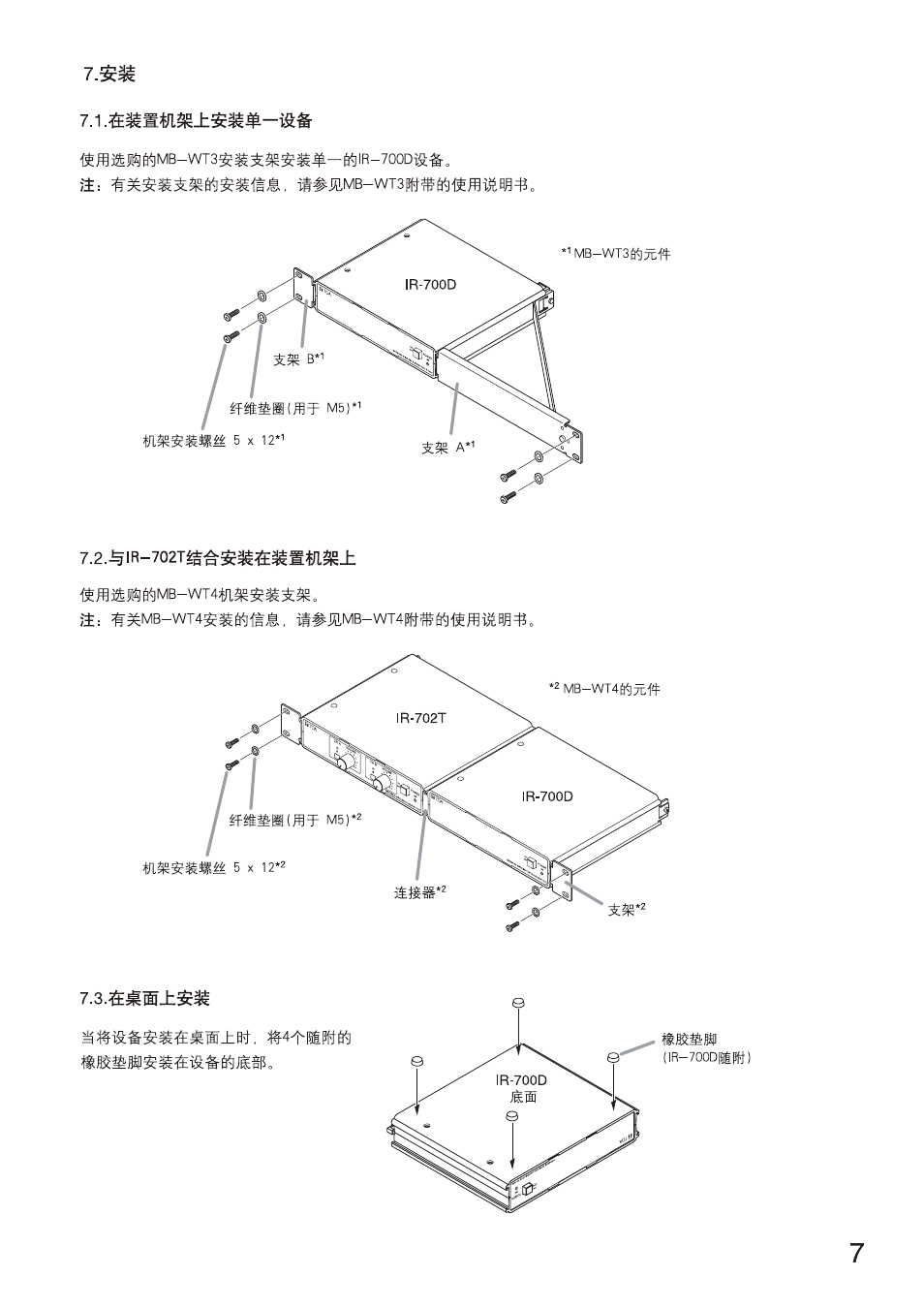 Toa IR-700D User Manual | Page 19 / 24