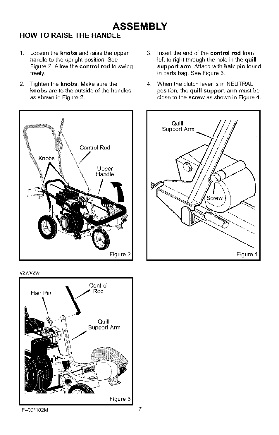 Assembly | Craftsman 536.772301 User Manual | Page 7 / 60