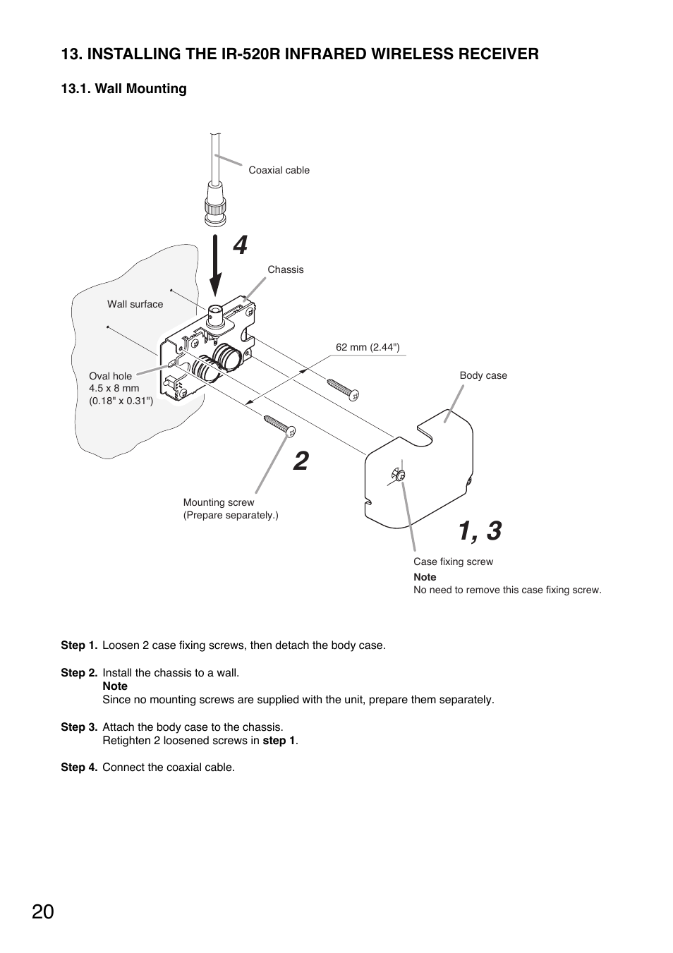 Toa IR-702T User Manual | Page 20 / 56