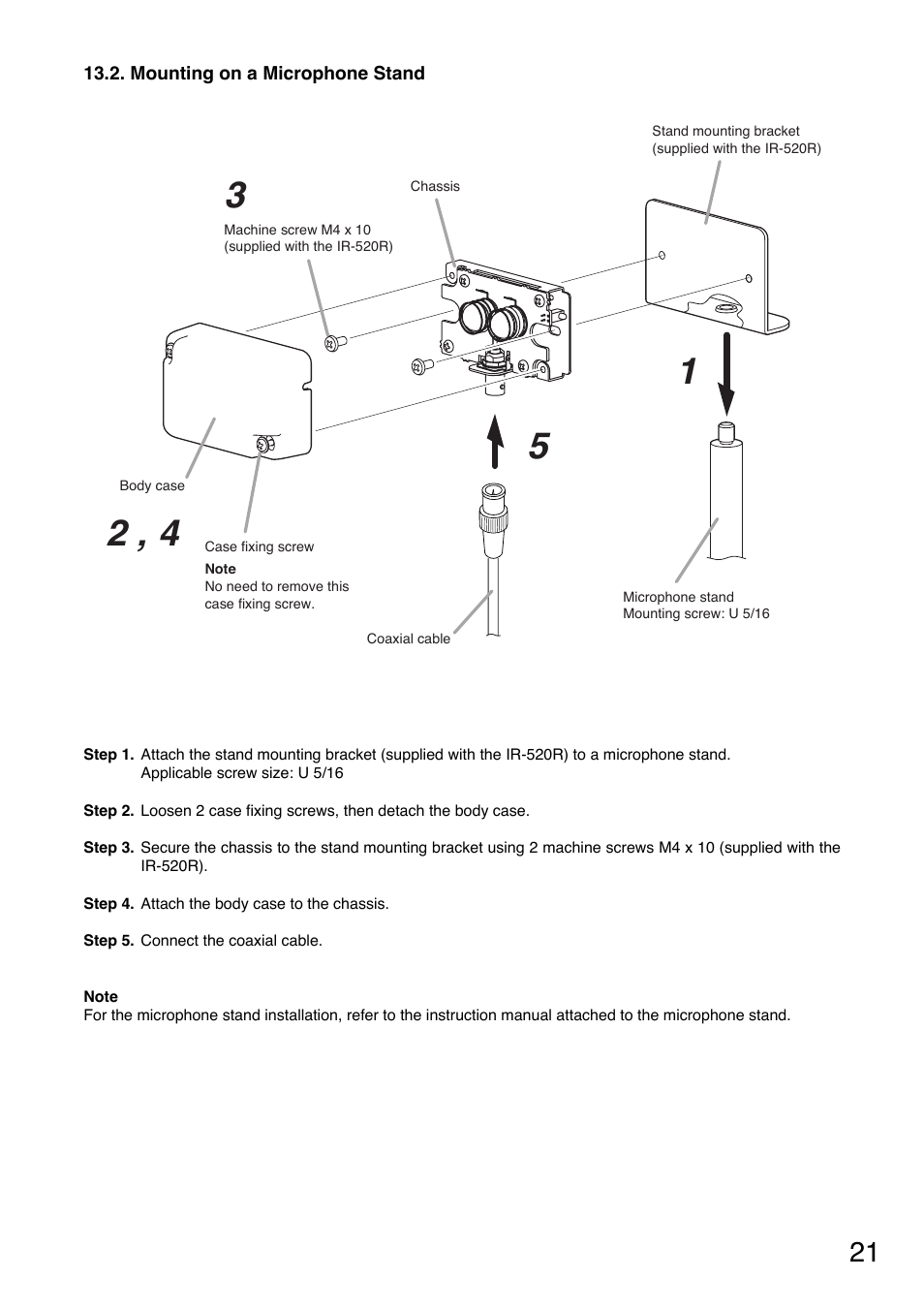 Toa IR-702T User Manual | Page 21 / 56