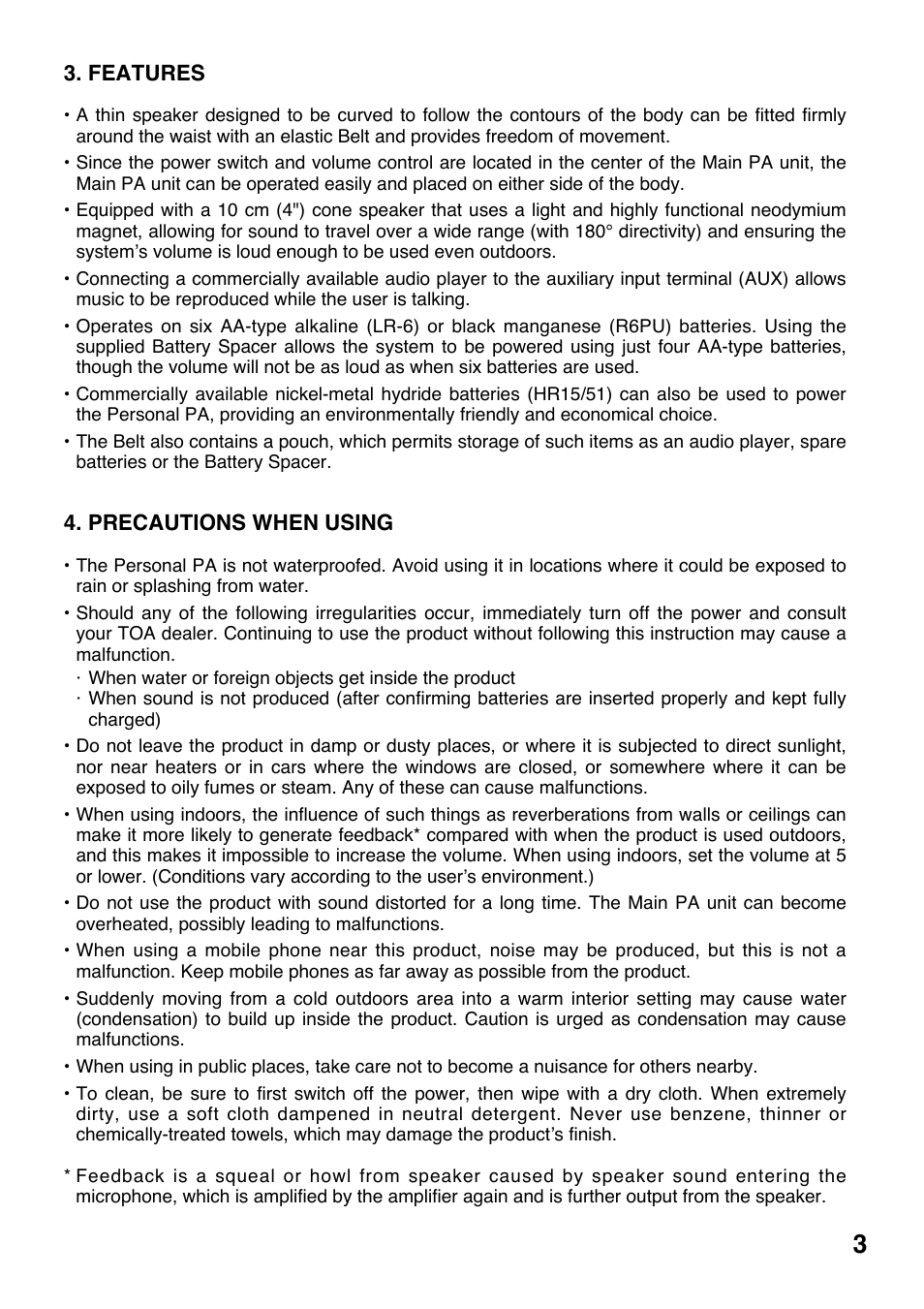 Toa ER-1000 WR User Manual | Page 3 / 12