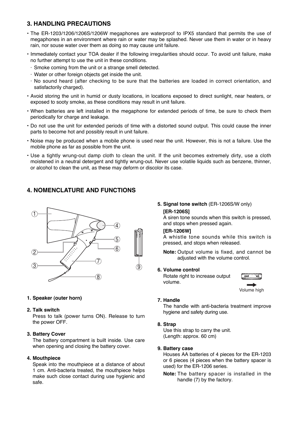 Toa ER-1206W User Manual | Page 2 / 4