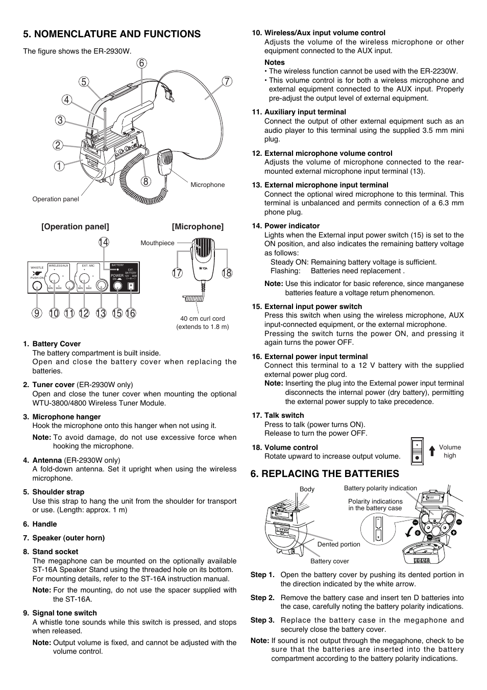 Toa ER-2930W User Manual | Page 2 / 4