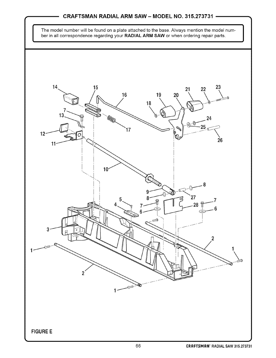 Craftsman 315.273731 User Manual | Page 66 / 80