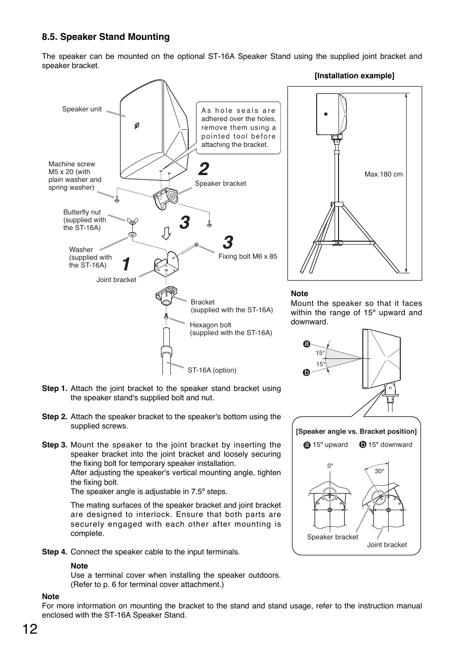 Toa F-2000WTWP User Manual | Page 12 / 20