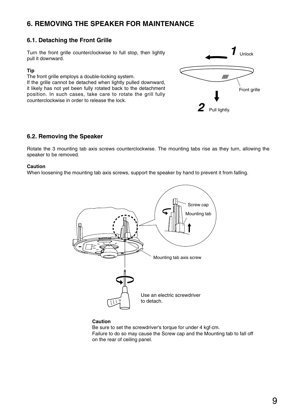 Toa F-2352SC User Manual | Page 9 / 12