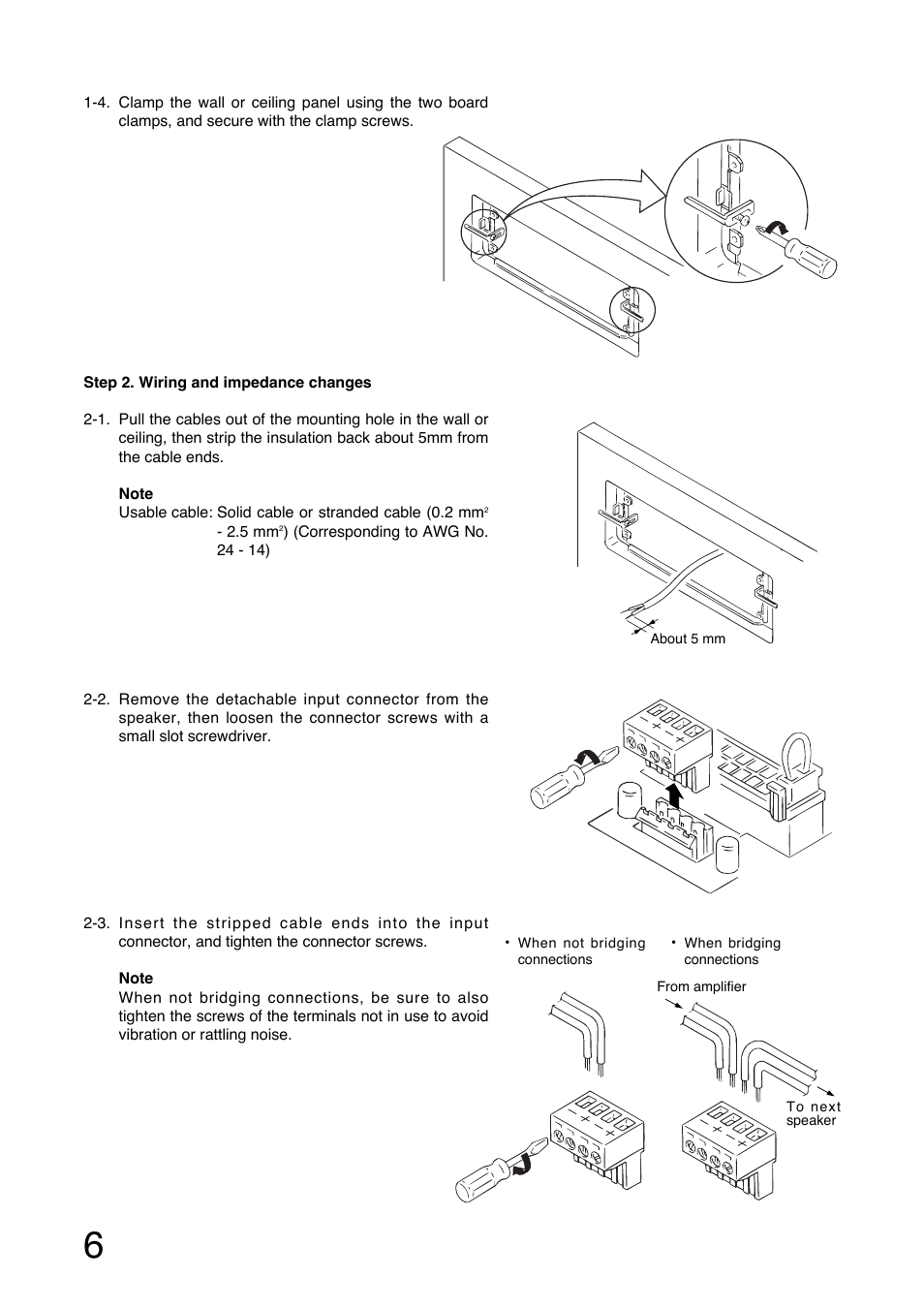 Toa H-1 User Manual | Page 6 / 12