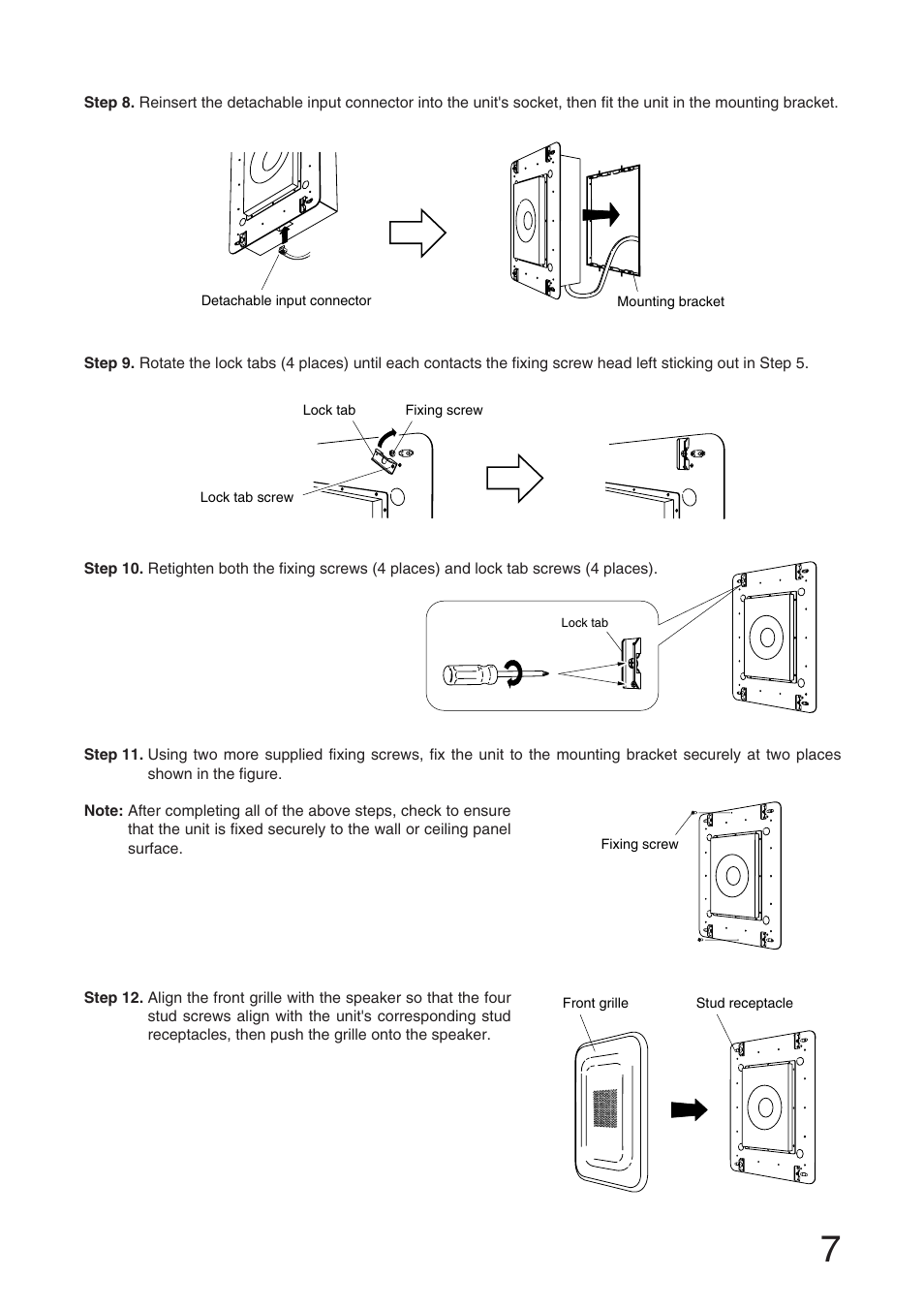 Toa HB-1 User Manual | Page 7 / 12