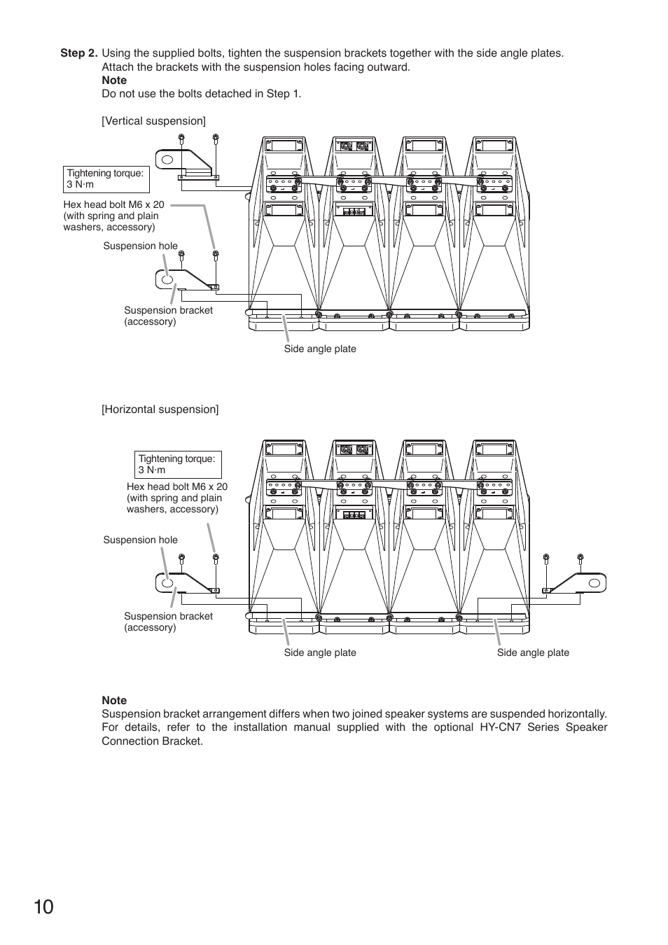 Toa HX-7W-WP User Manual | Page 10 / 20