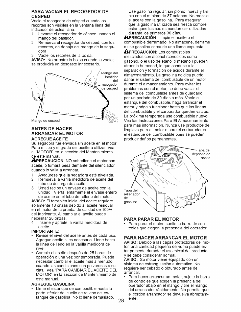 Craftsman 917.374540 User Manual | Page 28 / 48
