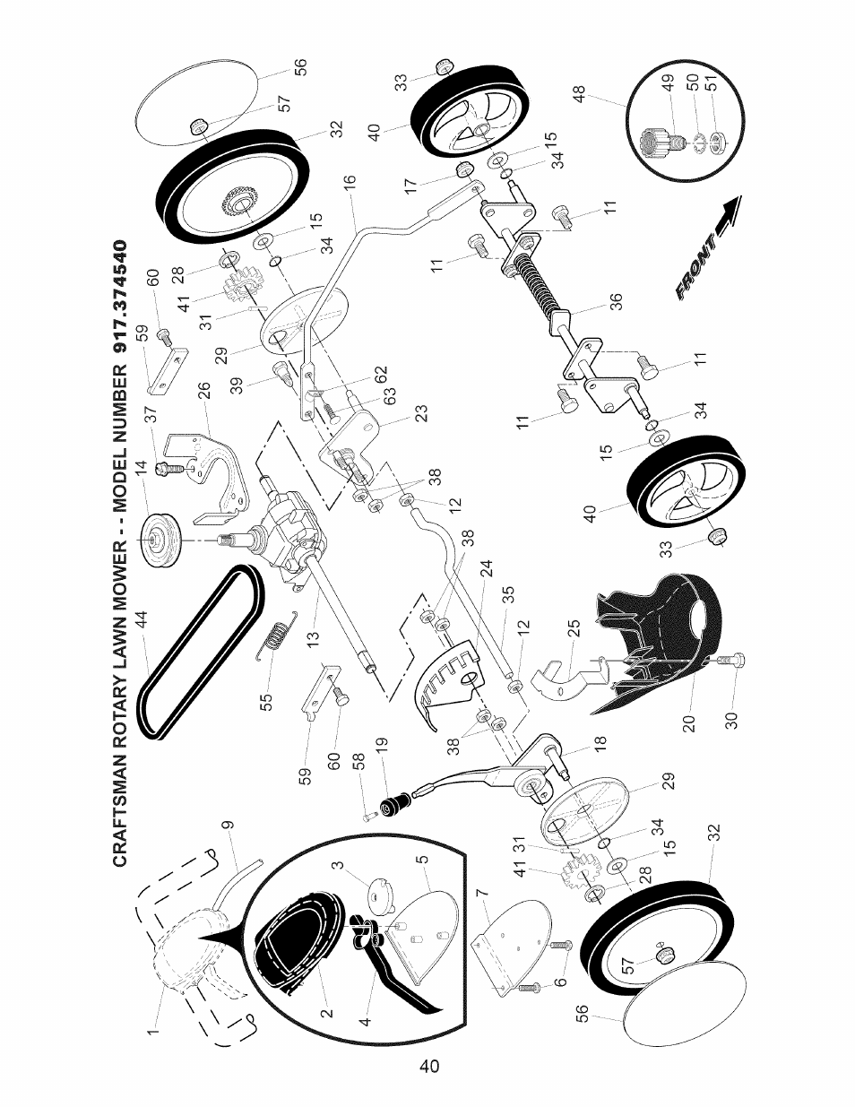 Craftsman 917.374540 User Manual | Page 40 / 48