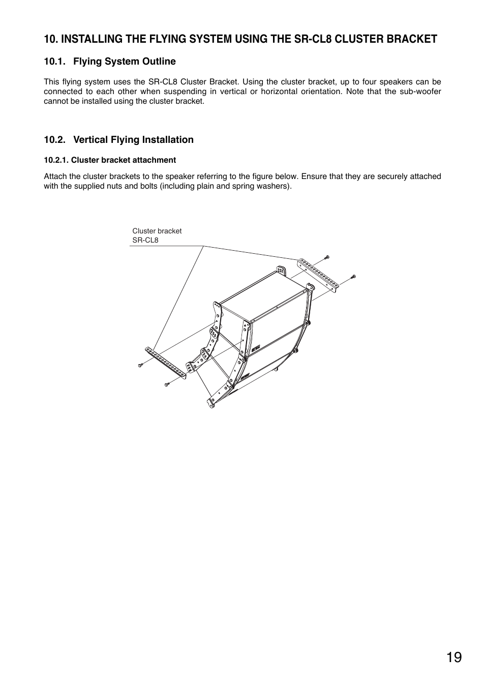 Toa SR-CL8 User Manual | Page 19 / 32