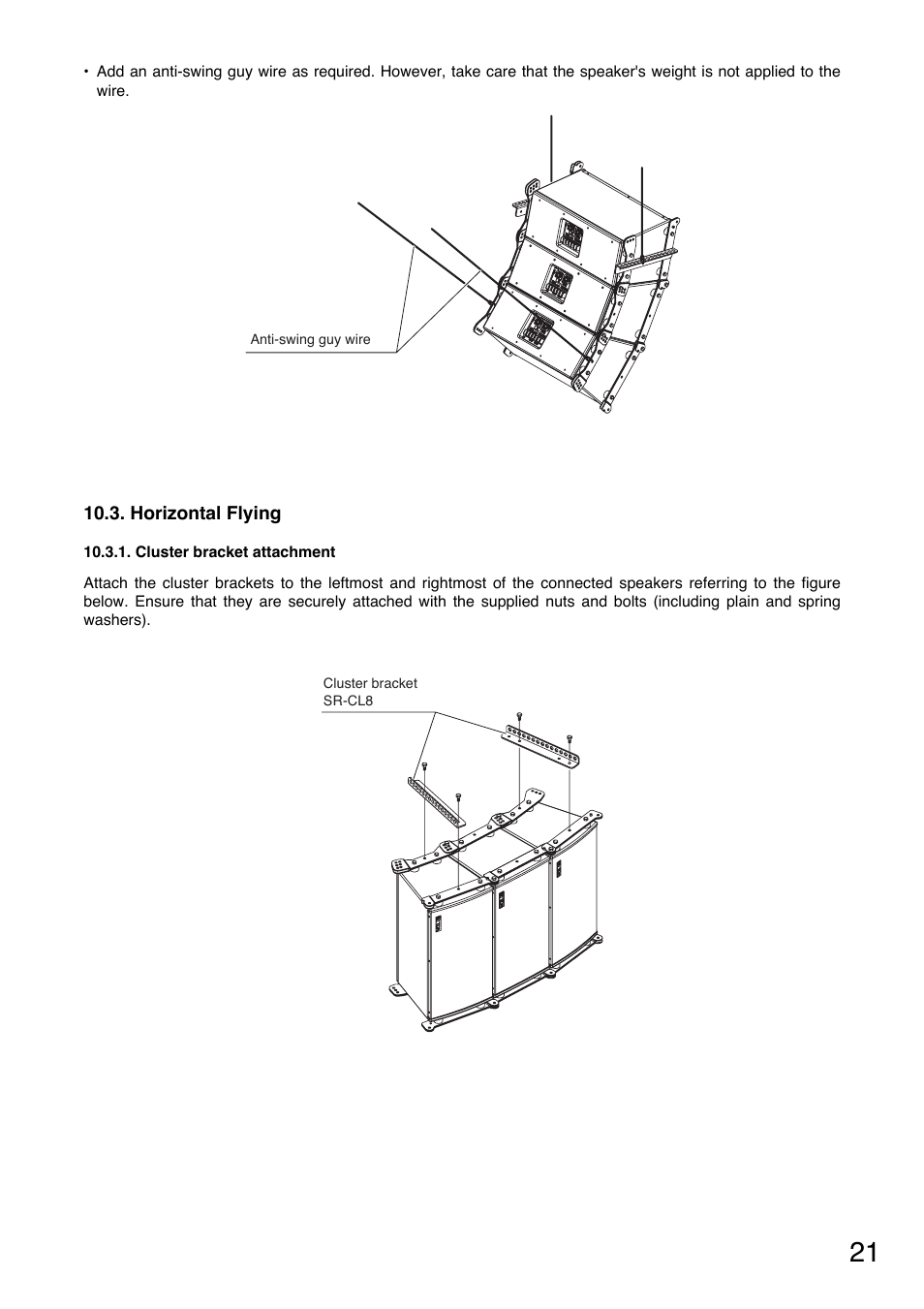 Toa SR-CL8 User Manual | Page 21 / 32