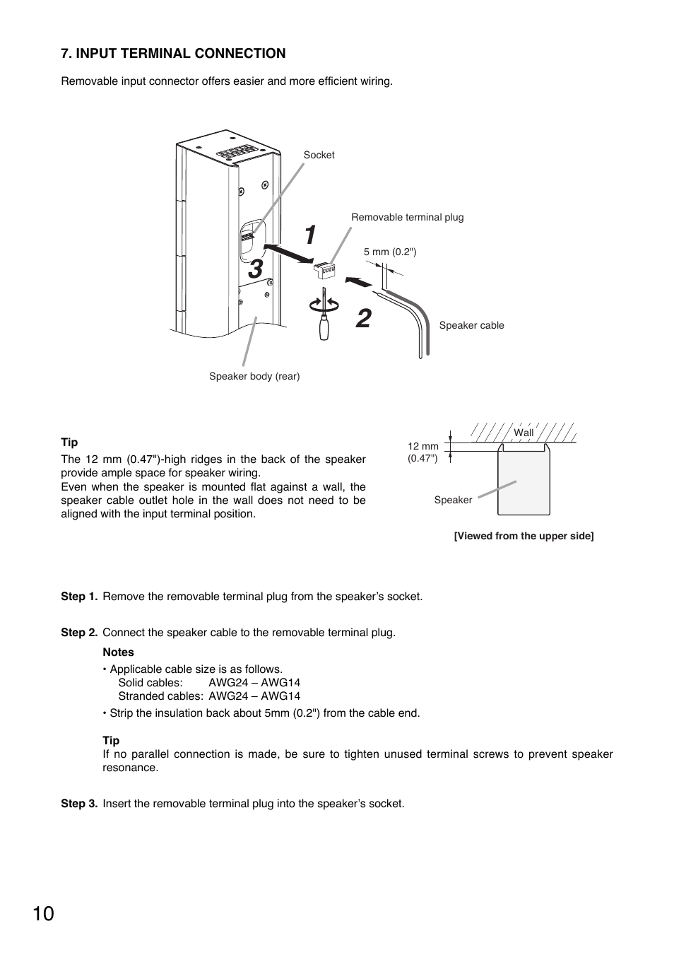 Toa SR-EP3 User Manual | Page 10 / 16