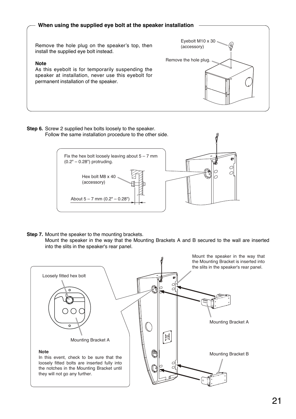Toa SR-PB5 User Manual | Page 21 / 24