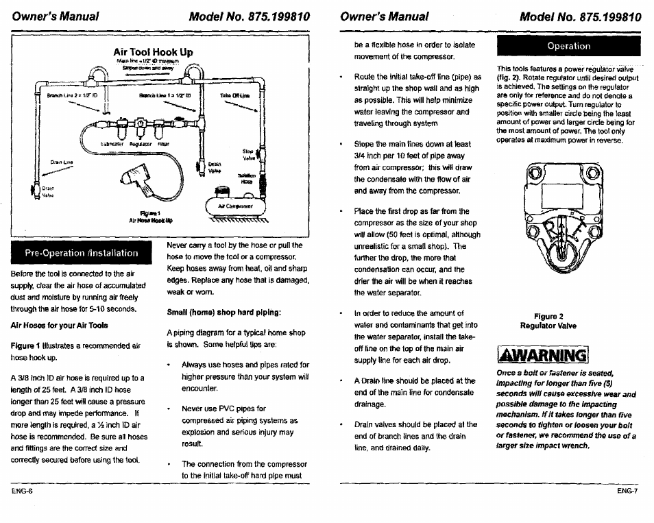 Awarnino, Awarnirg, Caution | Warning, Awarning, Warnirg | Craftsman 875.199810 User Manual | Page 4 / 12