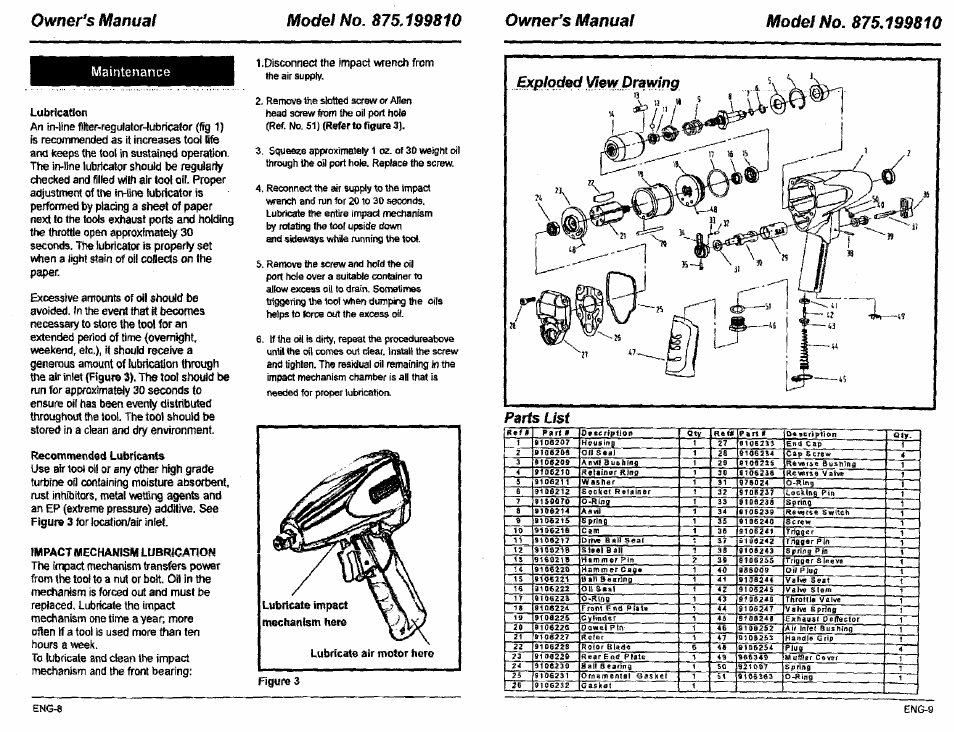 Awarning, A warning, Warning | Craftsman 875.199810 User Manual | Page 5 / 12