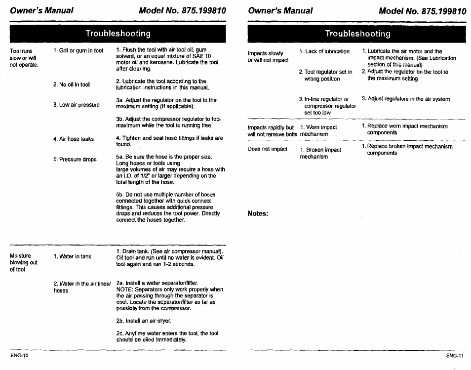 Craftsman 875.199810 User Manual | Page 6 / 12