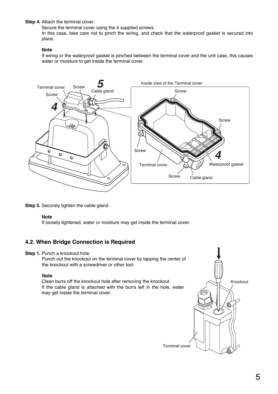 Toa CS-154BS User Manual | Page 5 / 12