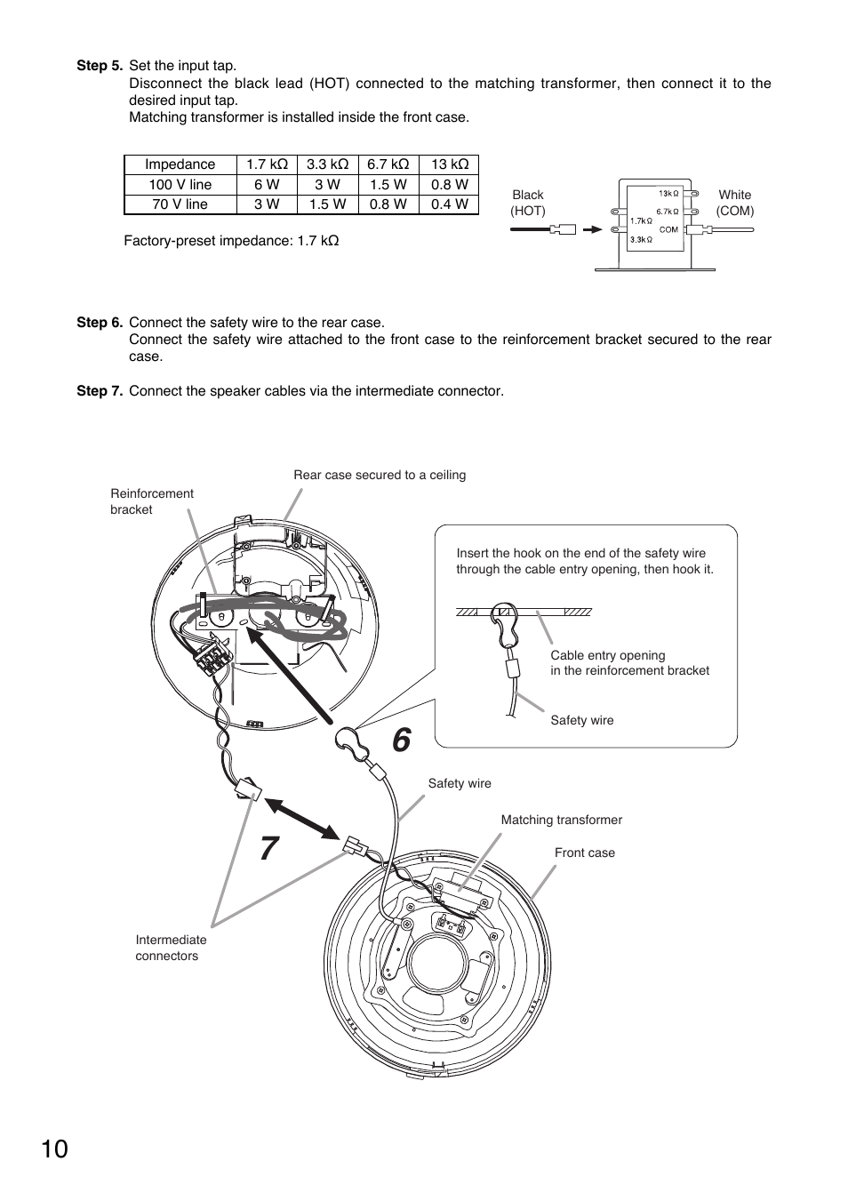 Toa PC-2268WP User Manual | Page 10 / 12