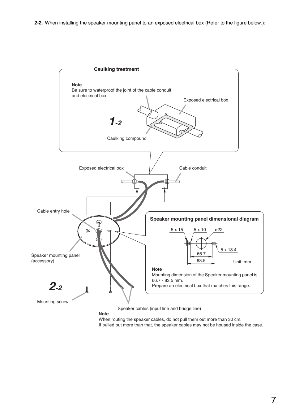 Toa PC-2268WP User Manual | Page 7 / 12