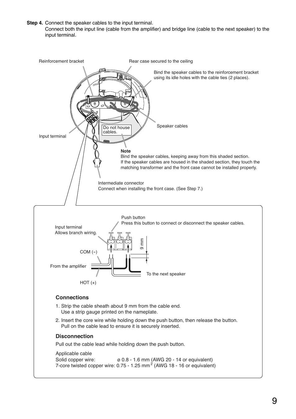 Toa PC-2268WP User Manual | Page 9 / 12
