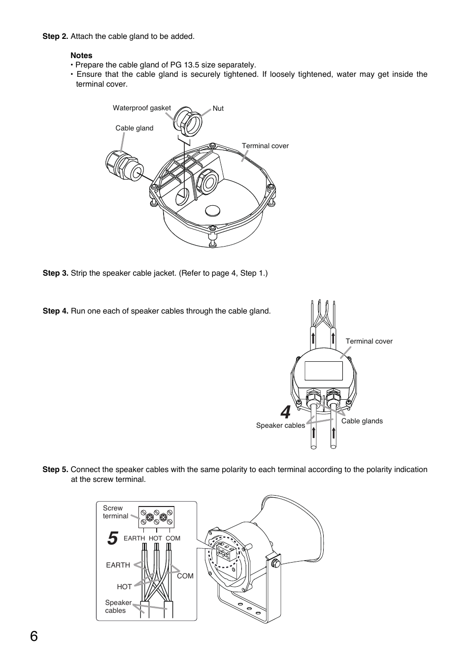 Toa SC-615BS User Manual | Page 6 / 12