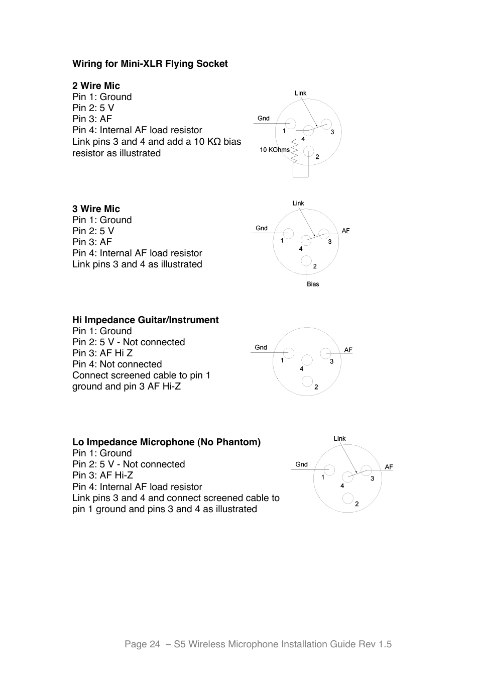 Toa S5 Series Installation User Manual | Page 25 / 28
