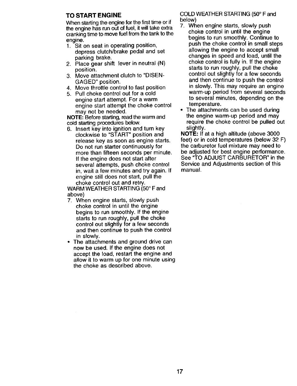 Craftsman 917.271815 User Manual | Page 17 / 60
