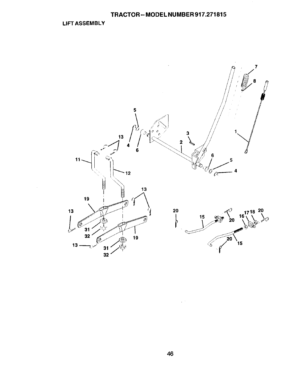 Craftsman 917.271815 User Manual | Page 46 / 60