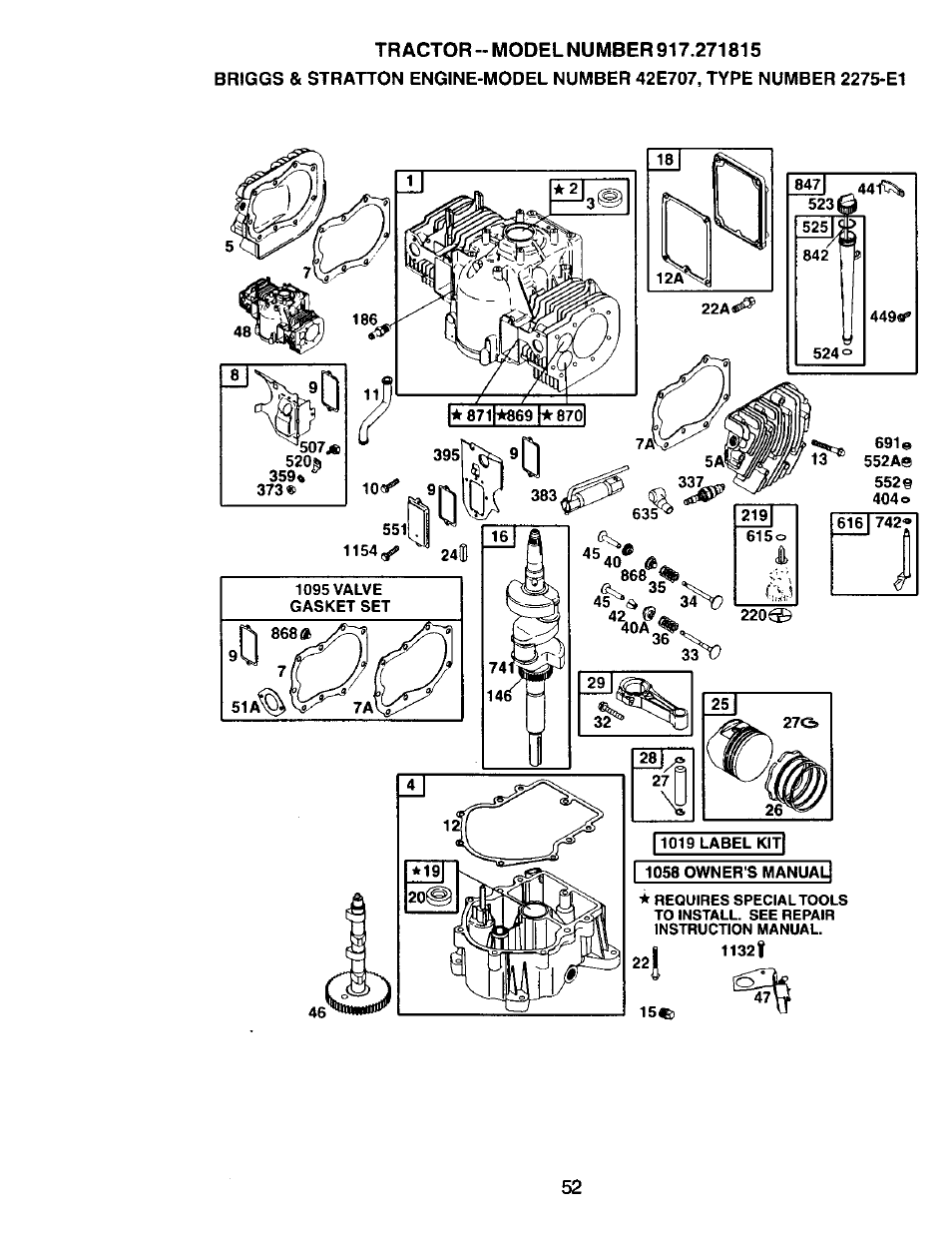 Craftsman 917.271815 User Manual | Page 52 / 60