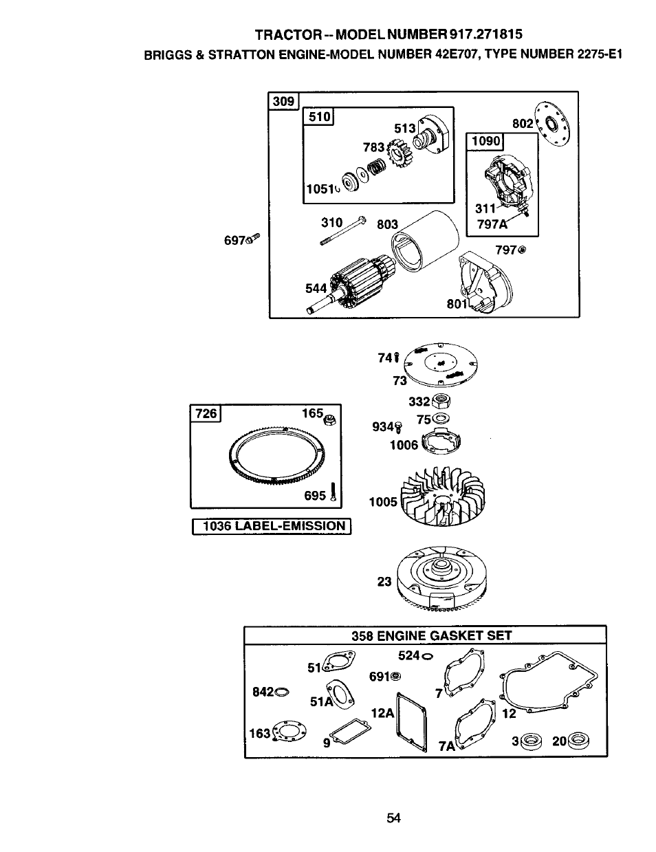 Craftsman 917.271815 User Manual | Page 54 / 60