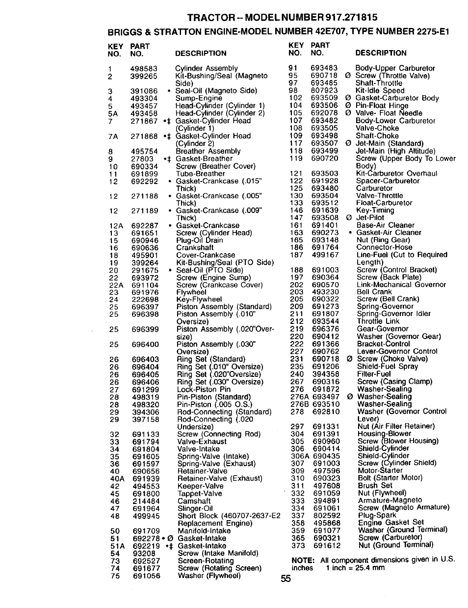 Craftsman 917.271815 User Manual | Page 55 / 60