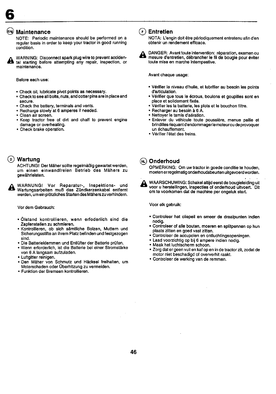 Craftsman 25949 User Manual | Page 46 / 68