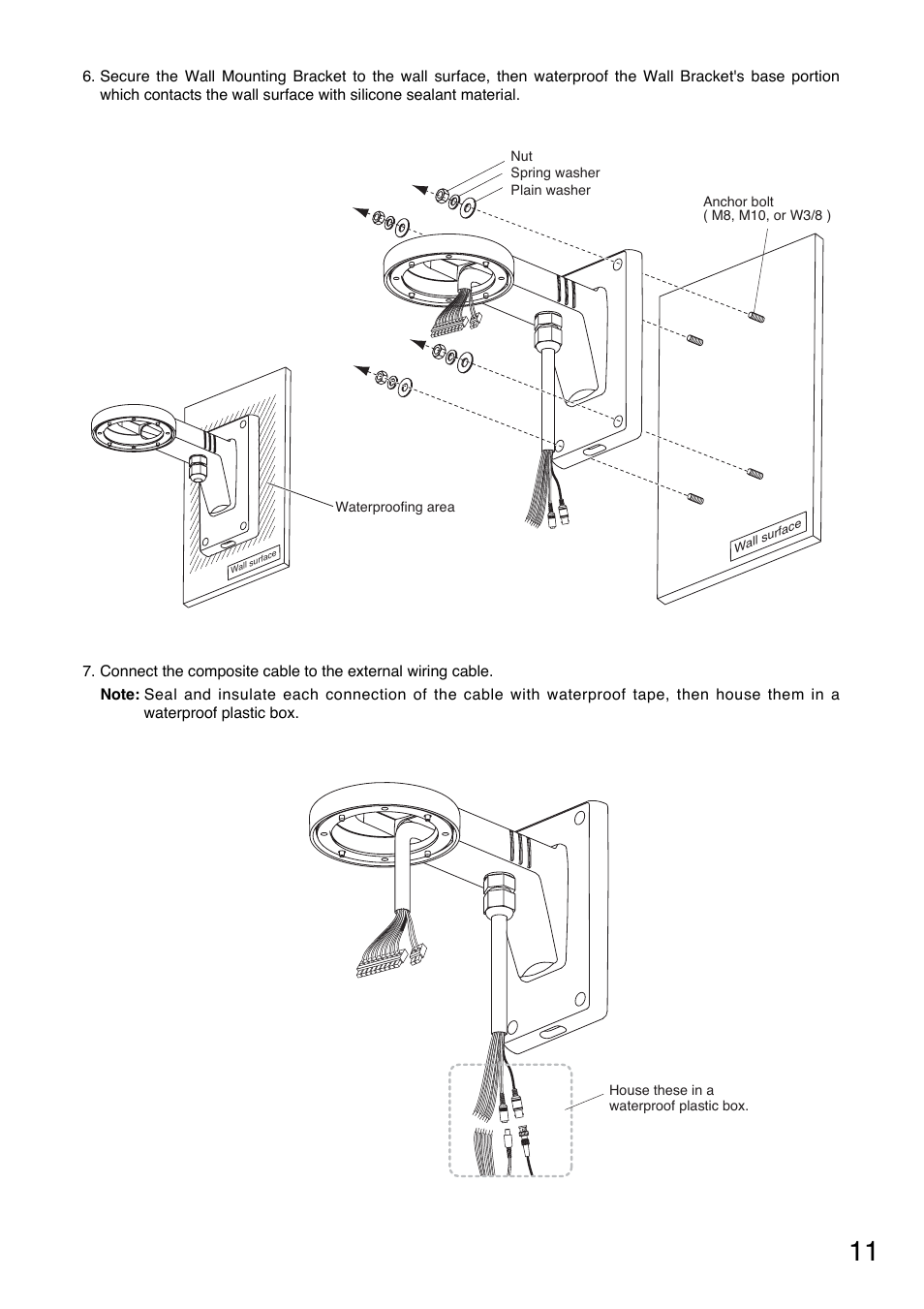 Toa C-BC704W User Manual | Page 11 / 12