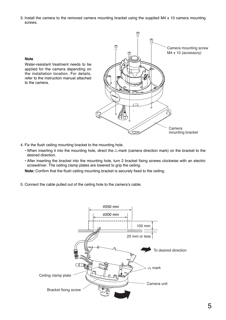 Toa C-BC850U User Manual | Page 5 / 6