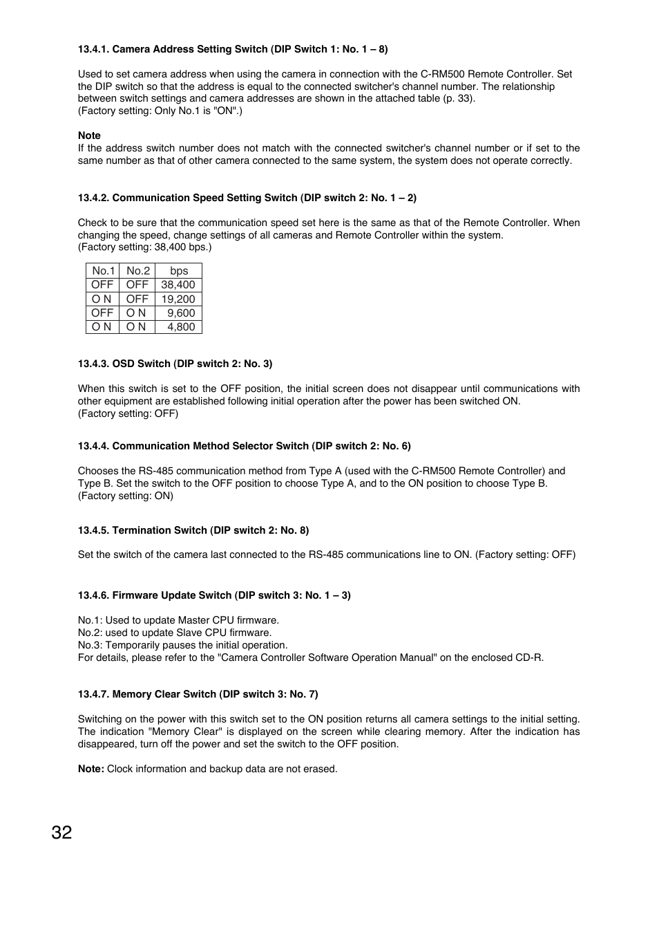 Toa C-CC574 PL User Manual | Page 32 / 44