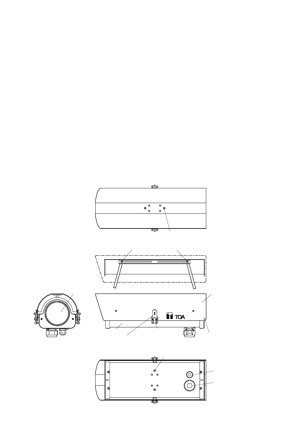 General description, Handling precautions, Nomenclature | Toa C-CH100FH User Manual | Page 4 / 12