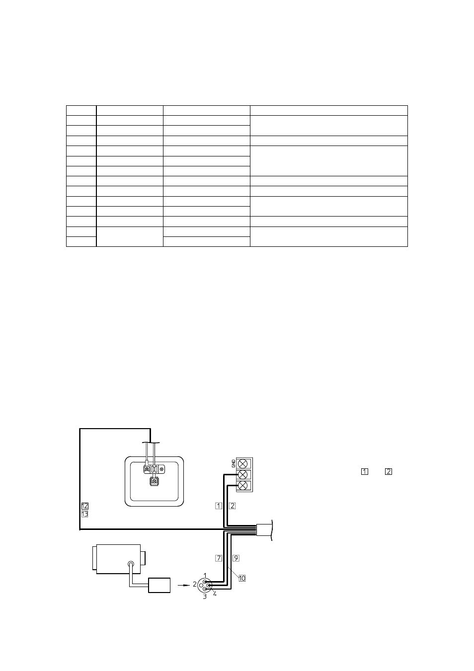 When using the outdoor pan/tilt drive c-ph200 | Toa C-CH100FH User Manual | Page 9 / 12