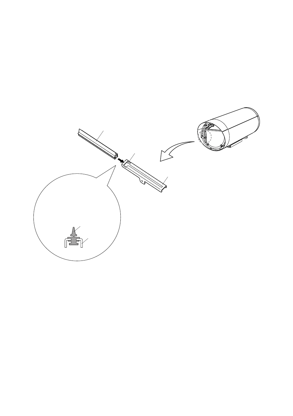 Wiper blade replacement (c-ch210fh only) | Toa C-CH210FH User Manual | Page 19 / 20