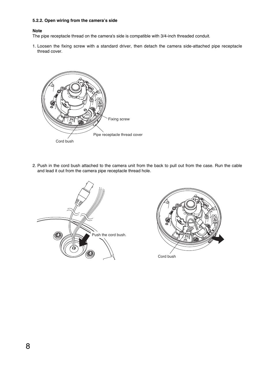 Toa C-CV854D-3 CE User Manual | Page 8 / 16