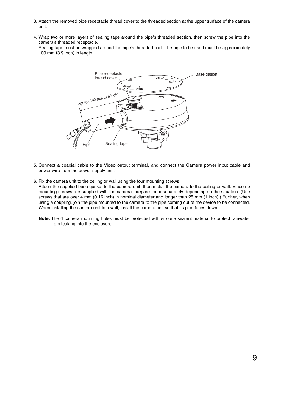 Toa C-CV854D-3 CE User Manual | Page 9 / 16