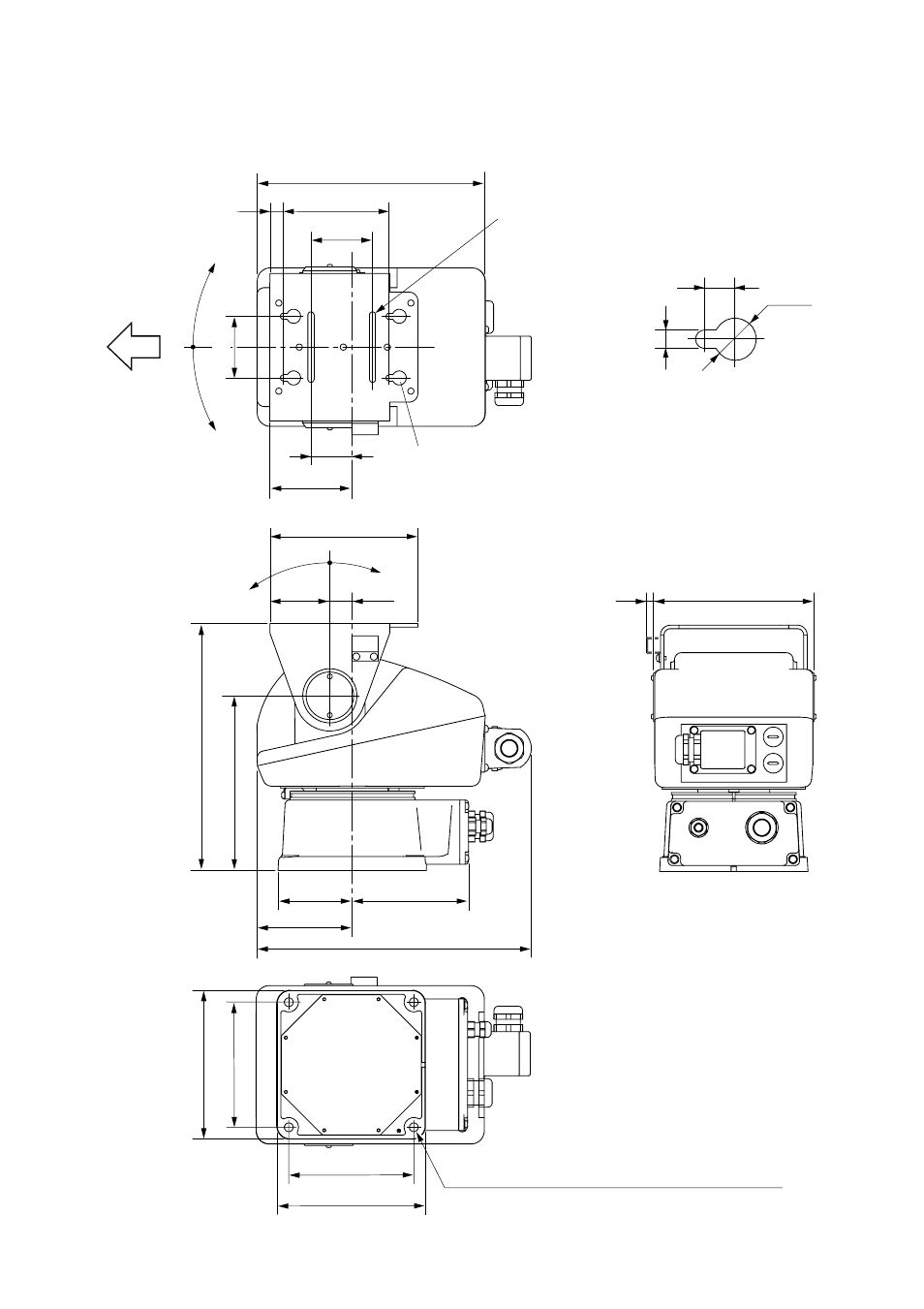 Dimensional diagram | Toa C-PH200 User Manual | Page 14 / 16