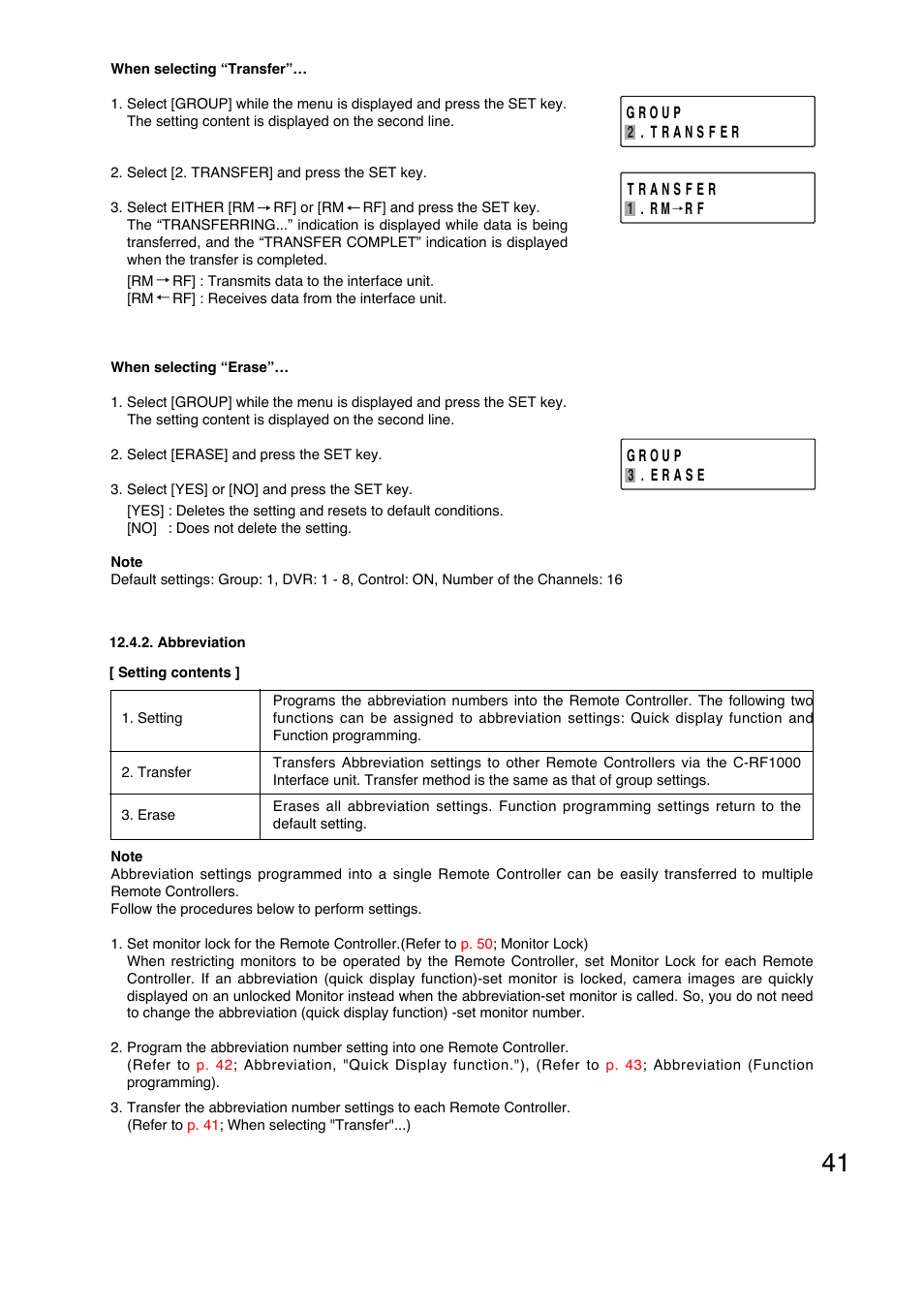 Toa C-RM1000 HV User Manual | Page 41 / 60