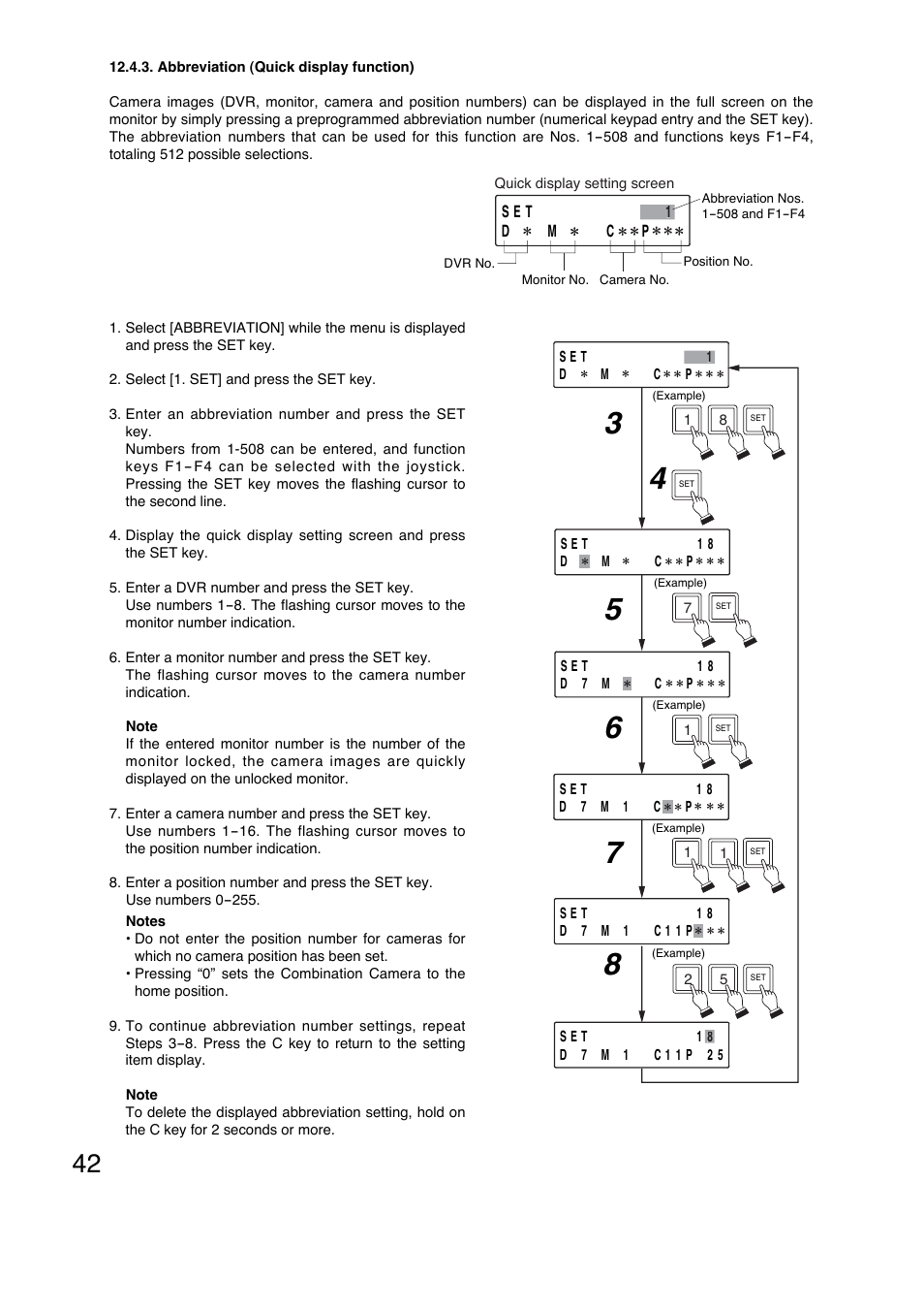 Toa C-RM1000 HV User Manual | Page 42 / 60