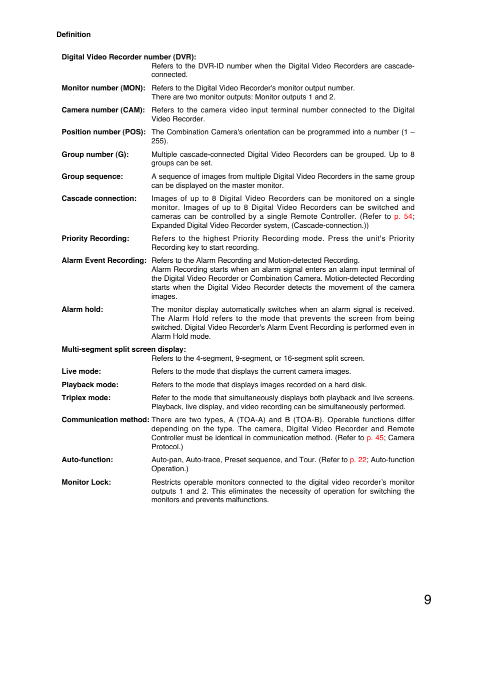 Toa C-RM1000 HV User Manual | Page 9 / 60