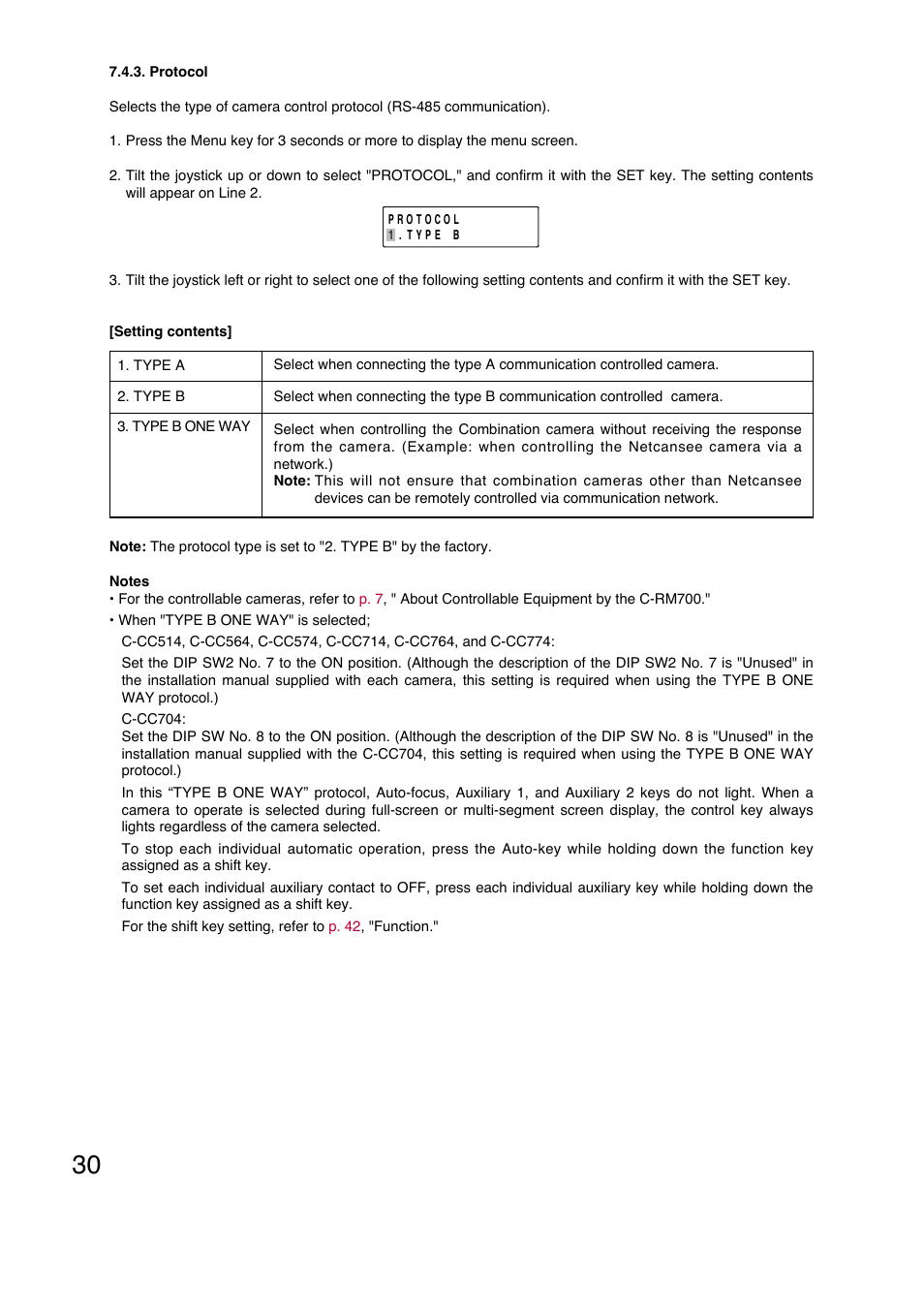 Toa C-RM700 User Manual | Page 30 / 56