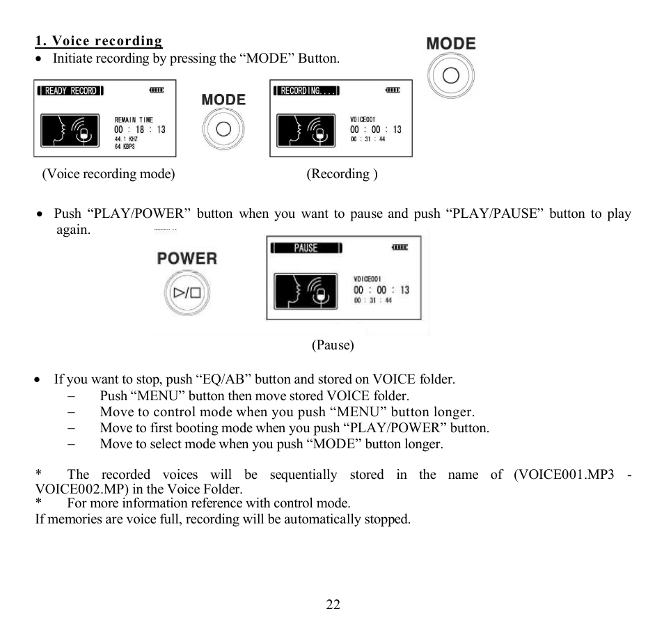 Hyundai H-F2563 User Manual | Page 22 / 95