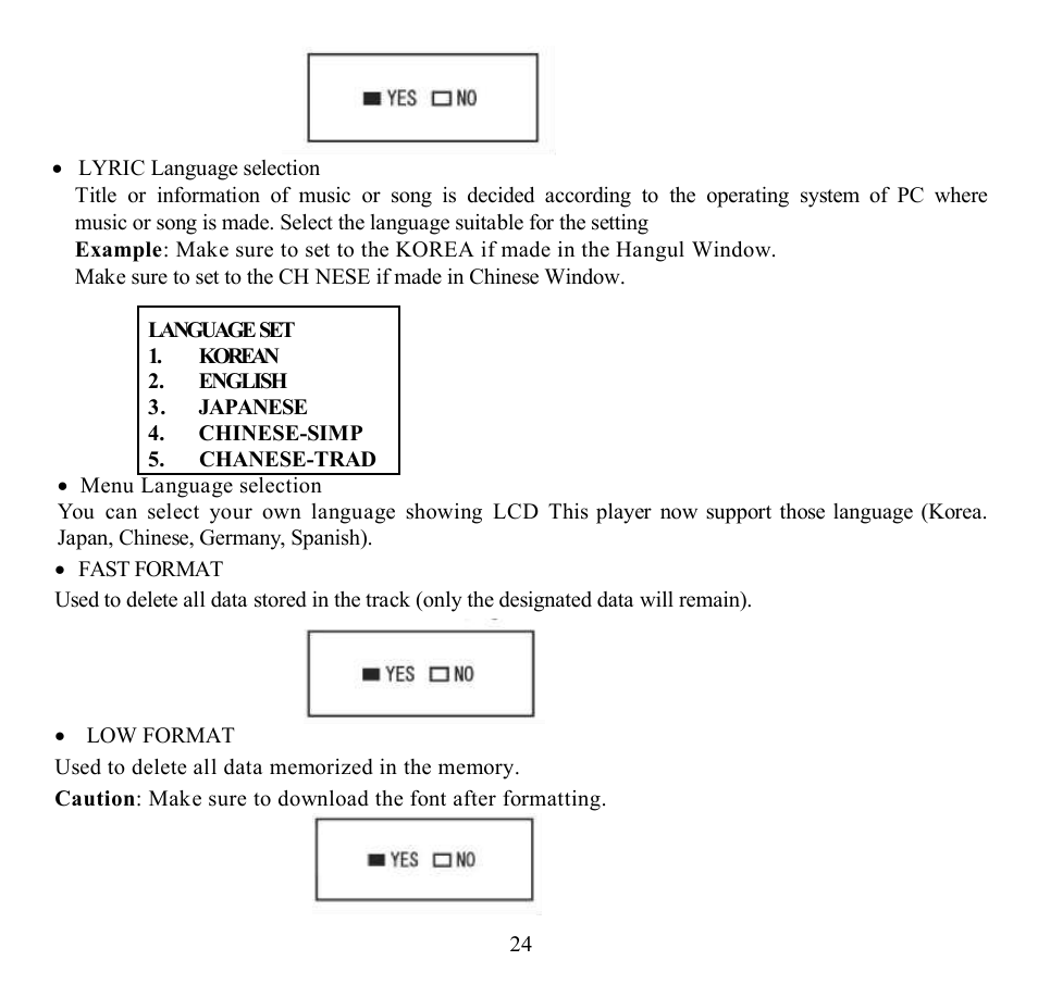 Hyundai H-F2563 User Manual | Page 24 / 95